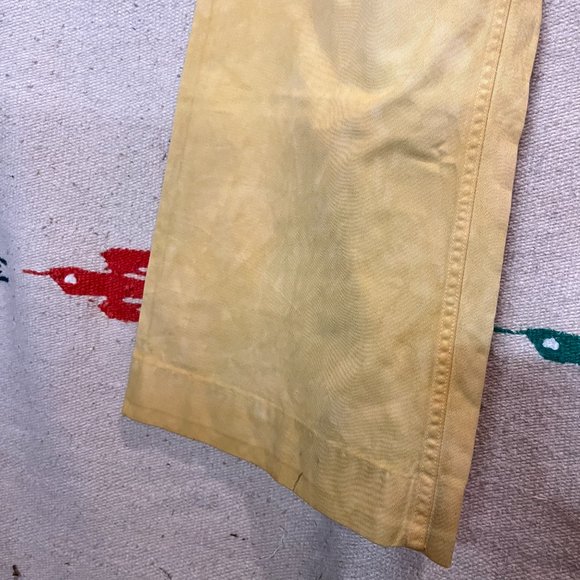 Vintage Overdye US Navy Sailor Pants High Waist 29" BUTTON fly Jesse Kamm Rawson - Picture 7 of 16